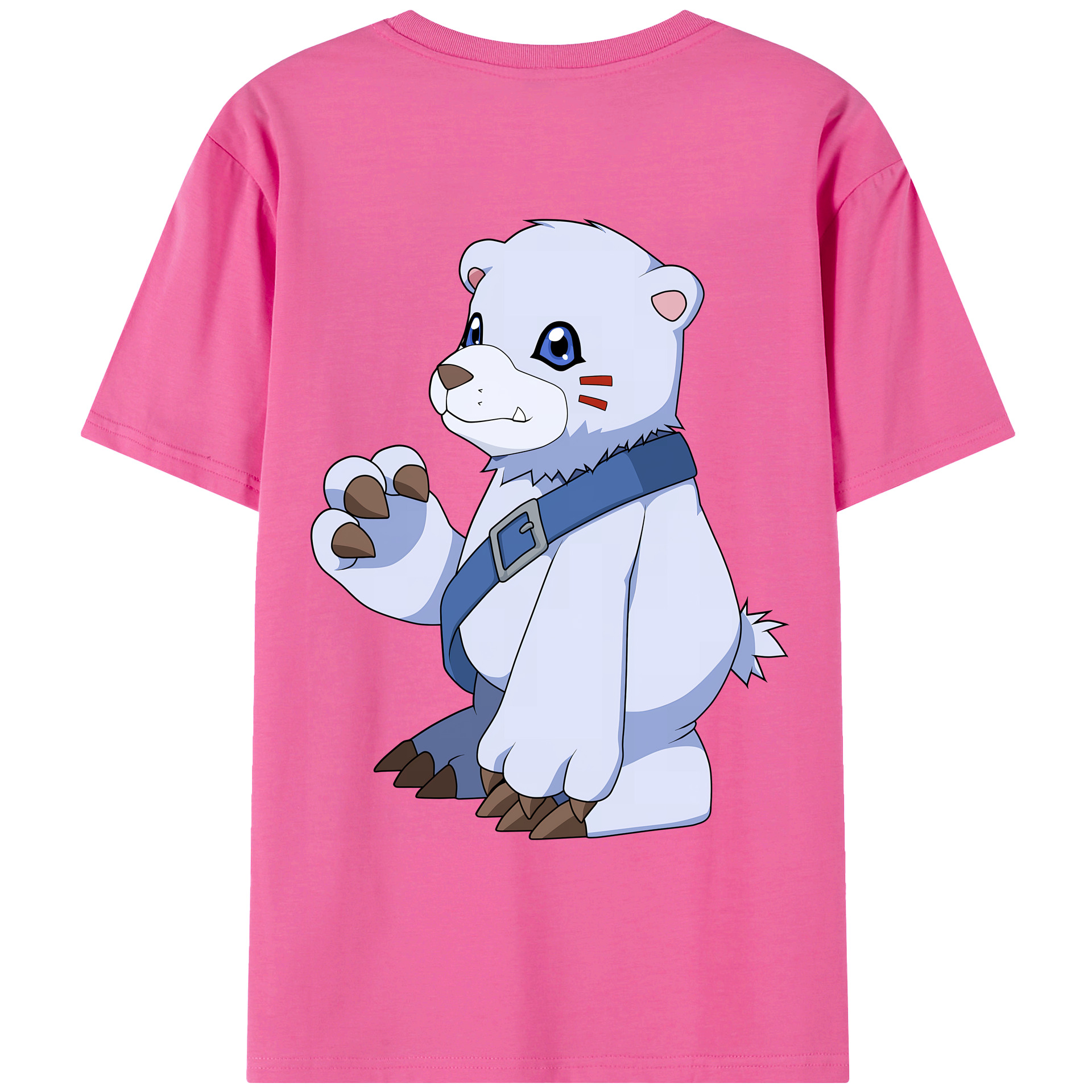 （画像用） Digimon デジタルモンスター/デジモン レディース半袖Tシャツ(バックプリント)